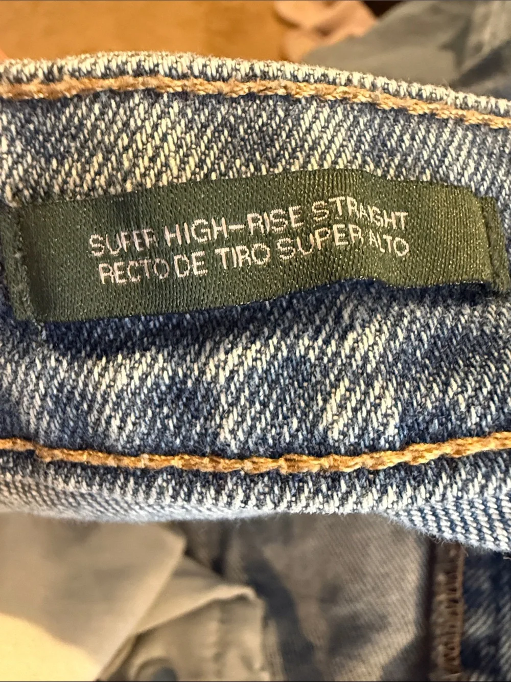 wild fable Straight-Leg Distressed Jeans in Blue